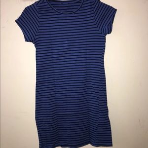 Striped forever 21 tshirt dress